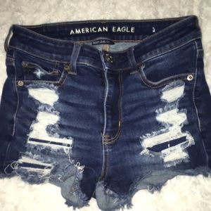 American Eagle Next level stretch jean shorts